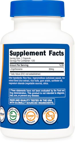 Nutricost L-Ergothioneine Supplement