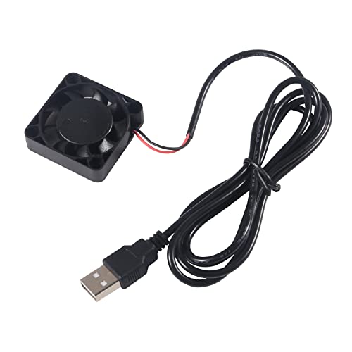 Aitiao 6Pcs 40Mm Usb Brushless Cooling Fan 40Mm X10Mm Dc 5V Quiet Cooling Fan 4010 Mini Computer Fan For Small Appliances Series Replacement(4010Usb 5V) #TOP6