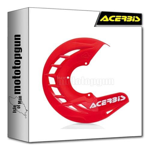 Couvercle de disque Acerbis X-Brake moto Beta RR 125 2T 2019-2024 rouge