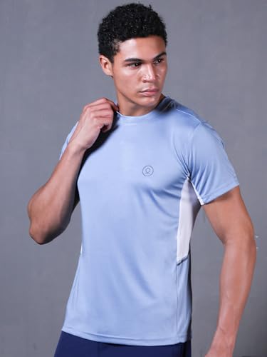 Image of CHKOKKO Gym T Shirts for Men Workout Quick Regular Dry Fit Sports Tshirt for man Breathable Moisture-Wicking Half Sleeve Round Active wear Running Boys T Shirt