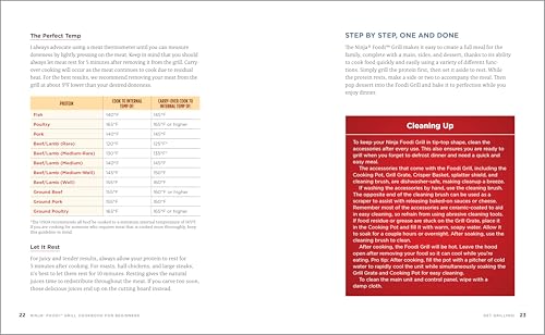 Rockridge Press The Official Ninja Foodi Grill Cookbook for Beginners: 75 Recipes for Indoor Grilling and Air Frying Perfection