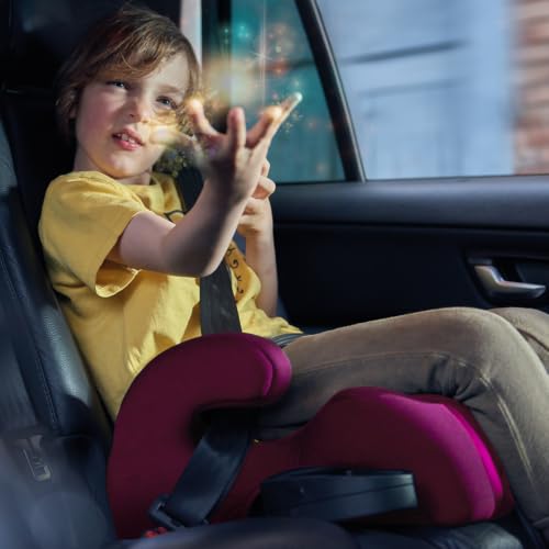 Image of Diono Solana 2 XL Pack of 2 2022, Dual Latch Connectors, Lightweight Backless Belt-Positioning Booster Car Seat, 8 Years 1 Booster Seat, Pink
