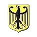 GERMAN EAGLE GERMANY STATE COAT OF ARMS LAPEL PIN BUNDESADLER FLAG DEUTSCHLAND