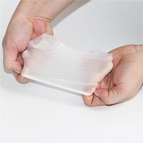 Guantes de PVC para manipulación de alimentos y clínicas dentales, transparentes 4