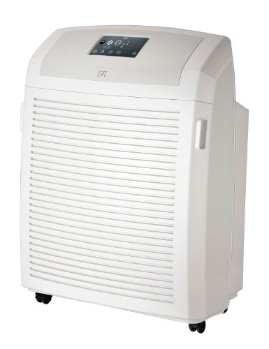 SPT AC-2102A: Heavy Duty Air Cleaner with HEPA, Carbon, VOC & TiO2 (Captures Smoke, dust, Pollen, PM2.5, Virus, Bacteria and Mold)