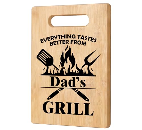 Tabla de cortar Orchroma para Día del Padre, regalo de hija o hijo para papá, tablas para parrilla miniatura 1