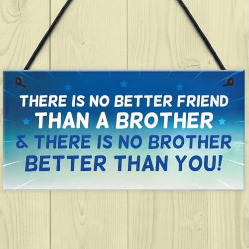 Signs Plaques Brother Plaque Novelty Brother Gift For Birthday Christmas House Decor - Afbeelding 3