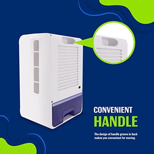 Image of Absorbia ABS Compact dehumidifier and Air purifier absorbs upto 1500 ML a day, ideal for rooms, basement and storage areas and kitchen