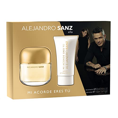 Alejandro Sanz Mi Acorde Eres Tú estuche de regalo de mujer de 2 piezas eau de toilette 80ml y body lotion 100ml Cover