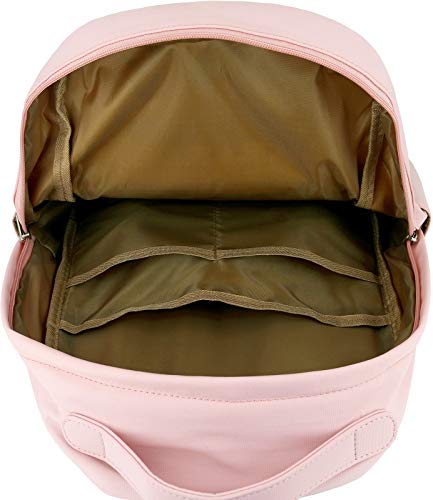 Roffatide Anime Demon Slayer Kamado Nezuko Backpack For Girls Printed Schoolbag Lightweight Nylon Daypack Pink #TOP4