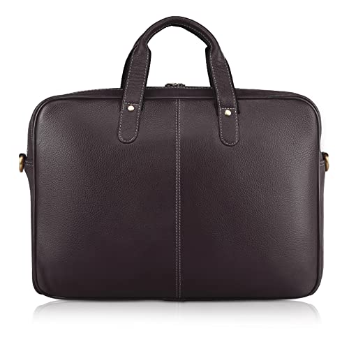 Image of WildHorn Leather Laptop Messenger Bag for Laptop /MacBook up to 15 inch| Padded Laptop Compartment |Office Bag I 365 Days Warranty