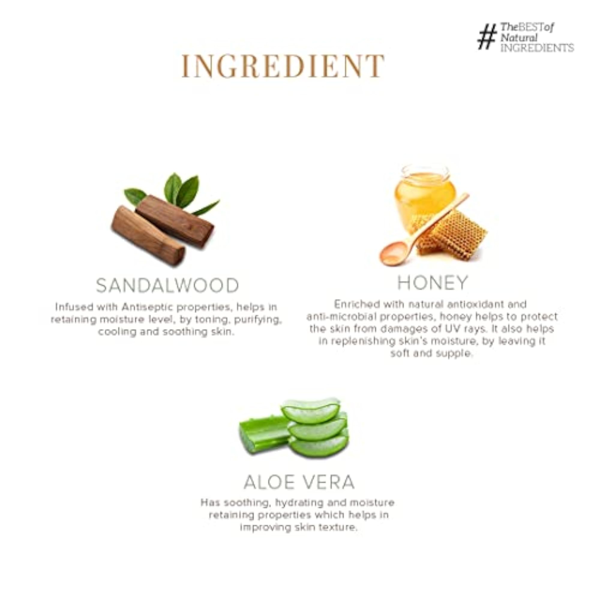 Sandalwood & Honey Body Wash for Gentle Cleansing