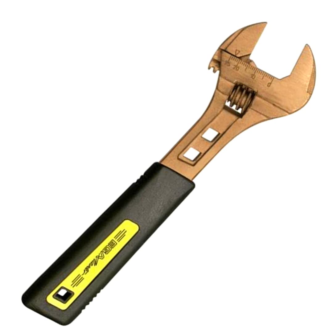 LLAVE AJUSTABLE 10" ANTICHISPA CONFORT Cu-Be