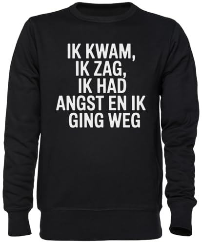 Sweat-Shirt Jersey premium IK Kwam IK Zag finitions soignées style unisexe