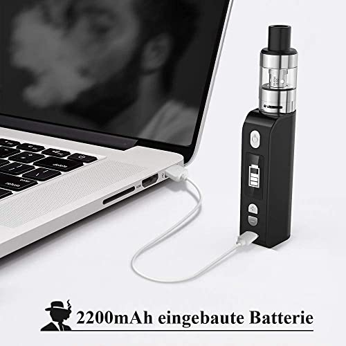 Manvap-E-Cigarette-80W-Vape-Electronic-Cigarette-Vape-Starter-Complete-Kit-2ml-Atomizer-10ml-x-6-Flavors-Liquid-No-Nicotine