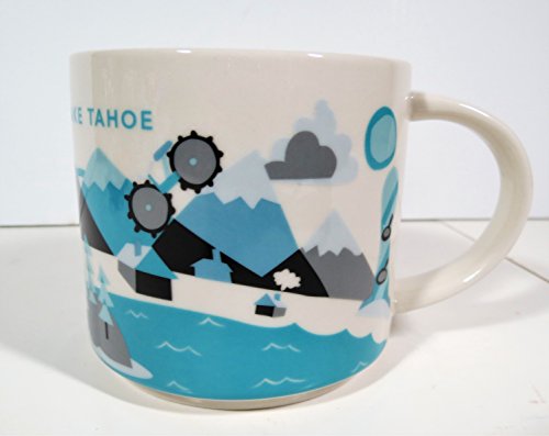 Starbucks Lake Tahoe You Are Here Collection Mug #TOP2