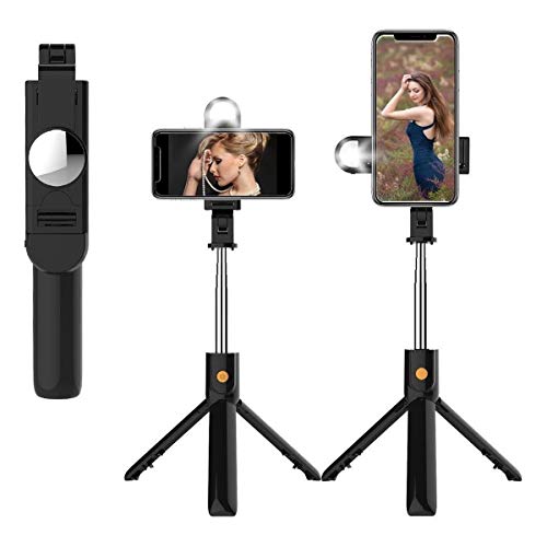 Tripé Suporte para Celular K10-s Bluetooth Botão Selfie Stick