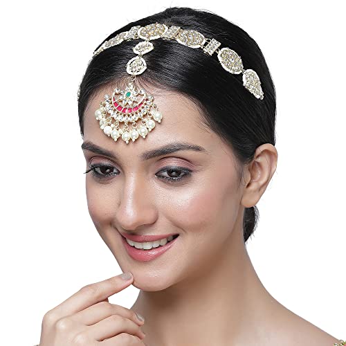 Gold-Plated Vilandi Borla Sheeshphool