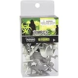 SCS Direct Wicked Duals Mini Zombie Figures Playset 10 pc Toy Collection - Unique Zombie Action Figures for Party Favors, Dioramas, Decorations & More - Compatible with Dungeons and Dragons and RPG