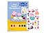Produktbild Nelson Peppa Pig - Mein Fingerstempelbuch (Gebundenes Buch) + 1x Peppa-Pig Stickerbogen von Trends International