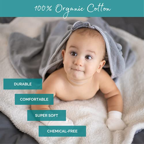 Anti-Scratch Baby Mittens - Pack of 7 Unisex Newborn Mitts - No Scratch Gloves for Boys and Girls - Cotton Gloves for Infants 0-6 Months Old with Laundry Bag (Small - for Premie Babies)3