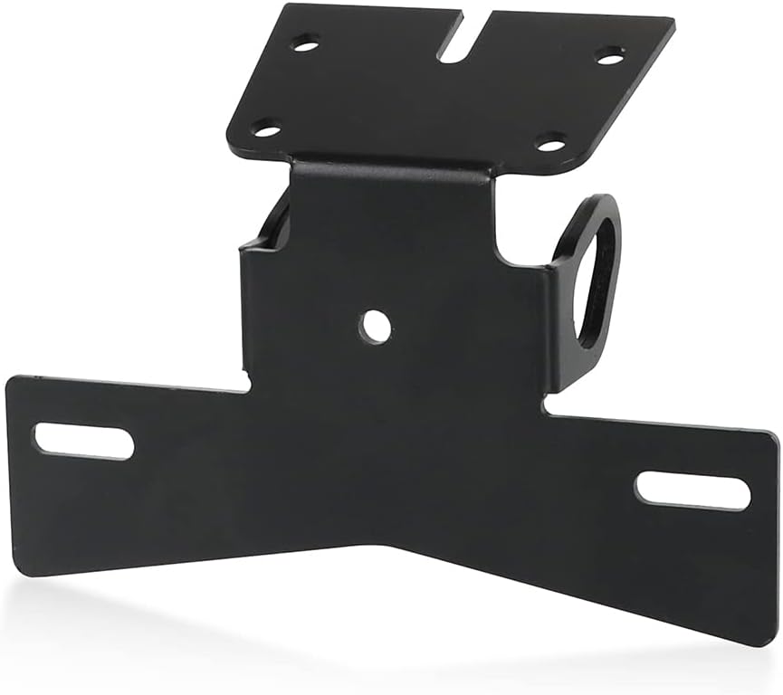 Motorcycle License Plate Holder Rear Bracket Under Seat License Plate Mount for MT07 FZ07 XSR700 2021 2022 2023 2024