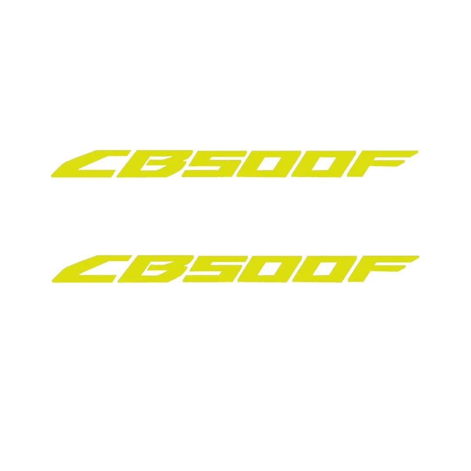 for CB500F CB500 500F Motorcycle Glow Stickers Decal CB 500 F Accessories(Gold,2cm*16cm)