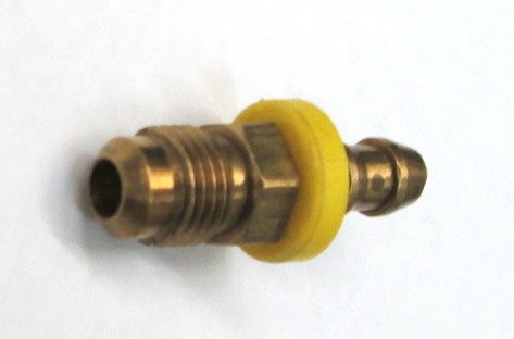 BR 282-06-05 - 3/8 Pushlock Hose X 5/16 Male SAE 45 Deg (1/2''20 Threads)