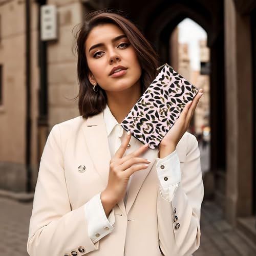 Cartera de mano de hojas para no perder llaves ni monedas con el móvil 7