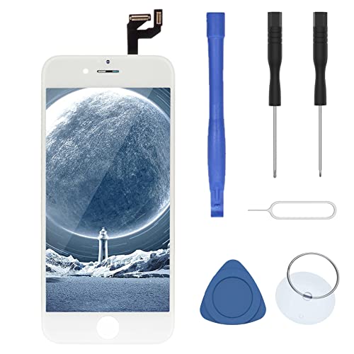 Select us for White iPhone 6s Plus 5.5 Inch LCD Digitizer Display Touch Screen Replacement Full Complete Frame Assembly Set with Repair Tools