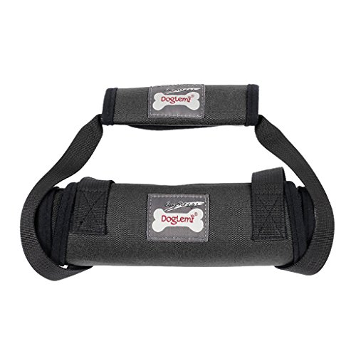 Flameer Arnês de suporte para cães, arnês para levantar cães com alça de suporte ajustável para auxi