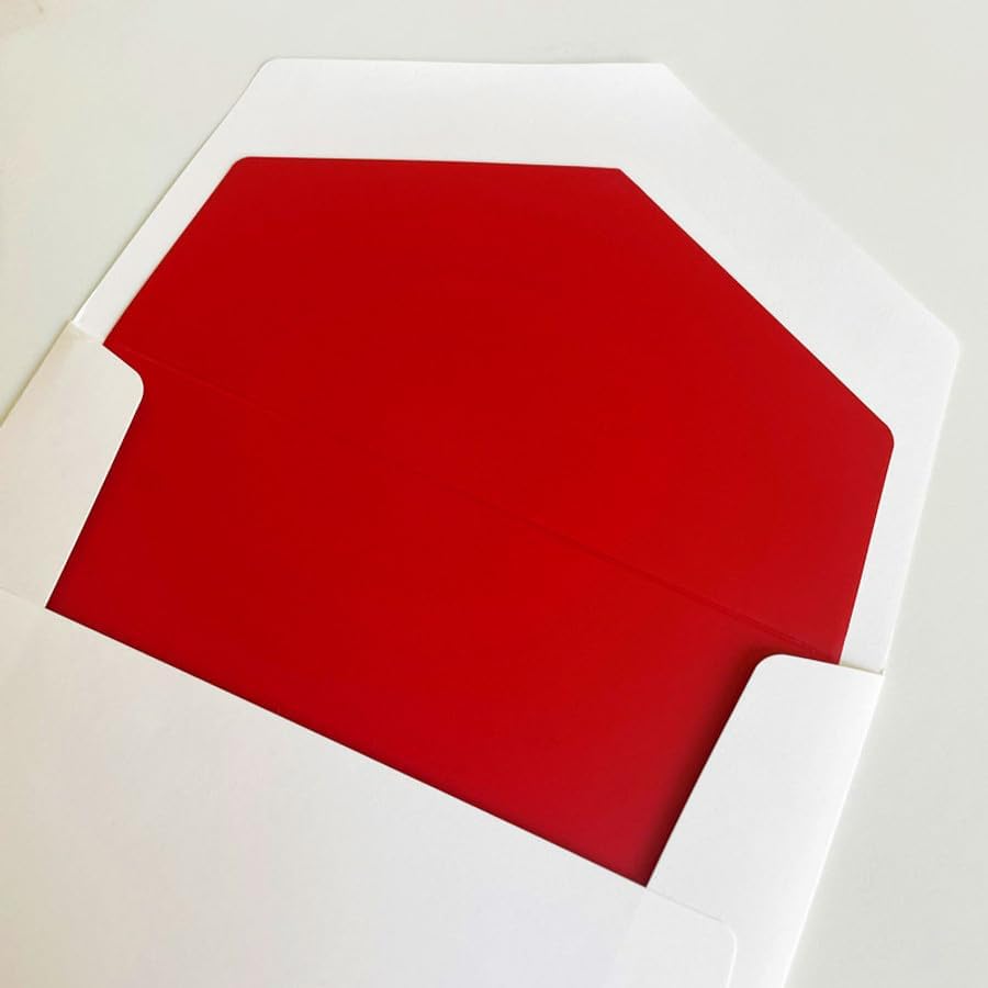 Personalized Colony Raised Ink Flat Cards with Matching Envelopes | 4.5" x 6.25" | Triple-Thick 140 lb Cardstock | Raised Ink Thermography | Custom Stationery | Set of 25 | Made in USA