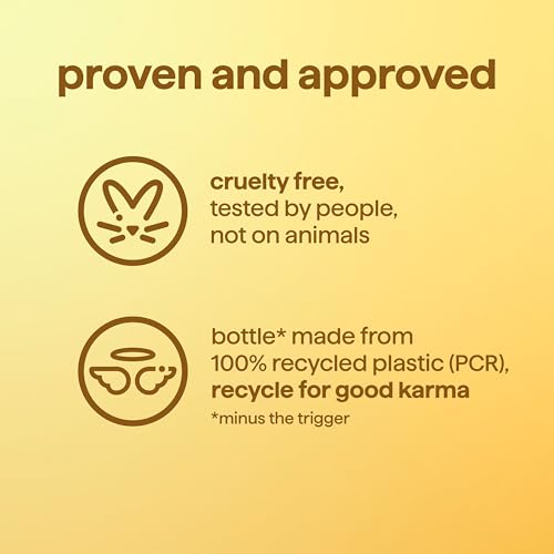 Image of Method All-Purpose Cleaner Spray, Lemon + Freesia - Cuts Grease & Grime on Counters, Glass, Sealed Wood & Floors, for Kitchen & Bathroom, 28 fl oz, 4 pack