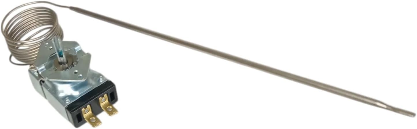 KXP-356-48 Electric Griddle Thermostat SPST, 2 Wire, 100F to 450F, 48" Capillary, Compatible with Lang, Star, Montague