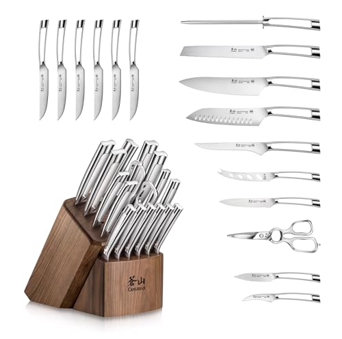 Cangshan N1 Series 17-Piece Knife Block Set