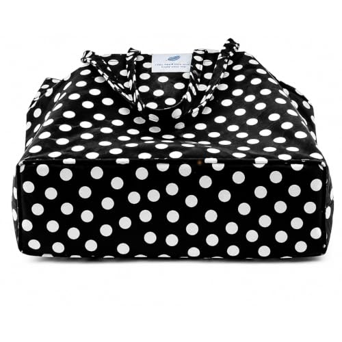Image of Lyrovo Women Corduroy Shoulder Tote Bag for Work Beach Travel and Shopping Grocery