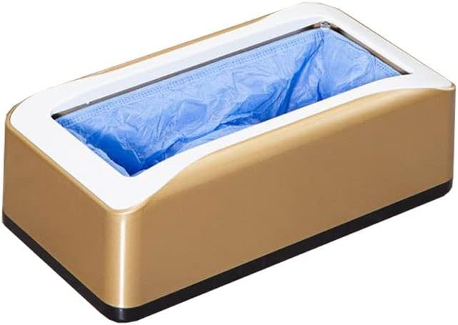 【Qoo10Awards受賞！】 靴カバーマシン家庭用自動新しい靴フィルムマシン使い捨て屋内カバーフットカバーマシン (Color : Gold, Size : 20 介護靴