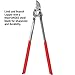 Corona Tools | 33-inch Branch Cutter DualLINK MAXFORGED Bypass Loppers | Tree Trimmer Cuts Branches up to 2-inches in Diameter | SL 8180D