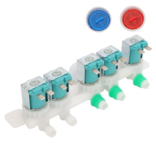 DC97-15459G Washing Machine Inlet Valve Assembly Fit for Samsung Washer model, Replaces 3276197 AP5623056 PS4220861 EAP4220861