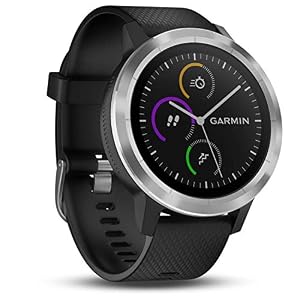 Garmin vívoactive 3 GPS-Fitness-Smartwatch – vorinstallierte Sport-Apps, kontaktloses Bezahlen mit Garmin Pay, Schwarz…