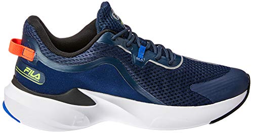 Tênis Recovery, Fila, Masculino, Marinho/Azul/Verde Limão, 42