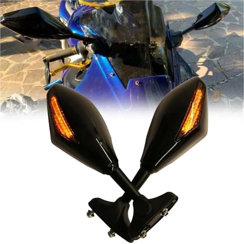 Espejos con intermitentes para solucionar la falta de visibilidad en GSXR