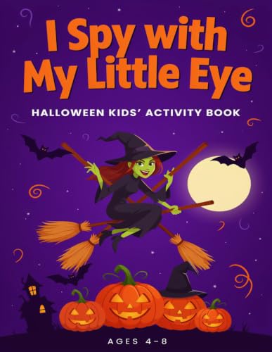 i spy with my little eye halloween kids activity book: halloween activity book for kids in bulk ,Large 8.5 x 11 pages. 117 pages. image 2