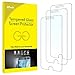 JETech Protector de Pantalla para iPhone 8 Plus, iPhone 7 Plus, iPhone 6s Plus y iPhone 6 Plus, Vidrio Templado, 3 Unidades