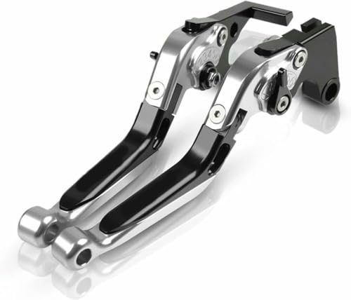 NIUUINMT Verstellbare, klappbare und ausziehbare Brems- und Kupplungshebel für den Lenker, für Ducati für Monster 1200/S/R 2014-2018 Motorradzubehör