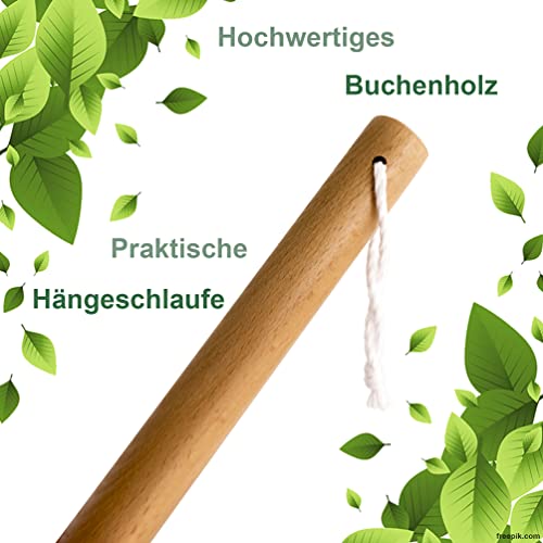 EVERGREEN BERLIN | DAS ORIGINAL - Premium Pizzaschieber - Pizzaschaufel aus Aluminium und Buchenholz - optimale Länge… - Image 7