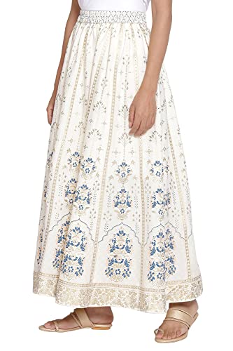 Image of Aurelia Women Polyester Contemporary Maxi Skirt