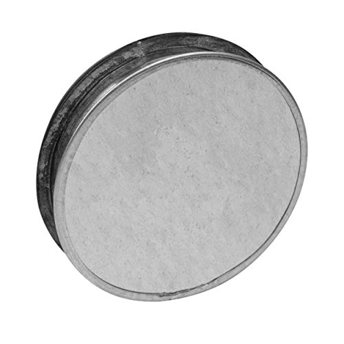 4\" inch Duct End Cap - Duct Cap - Outlet Cap - Round Metal Cap - Dryer Vent Plug - Ducting Plug - Thumbnail 7