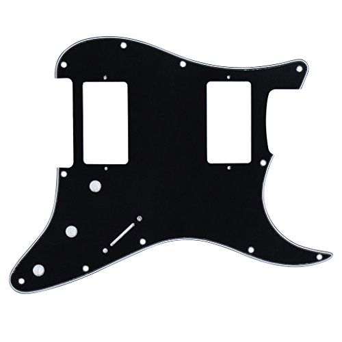 FLEOR HH Style Guitare Pickguard avec 2T1V Boutons de commande 5 Ways Toggle Switch Conseils pour Fender Strat… - Les Beatles, Paul McCartney, John Lennon, RIngo Starr, George Harrison FLEOR HH Style Guitare Pickguard avec 2T1V Boutons de commande 5 Ways Toggle Switch Conseils pour Fender Strat… – Image 4