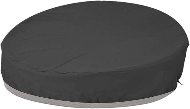Round Daybed - Round Garden Furniture | Waterproof Bedspread | Outdoor Round Canopy Day Bed Sofa | Garden Furniture for Garden Daybed